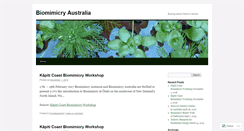 Desktop Screenshot of biomimicryswarm.org
